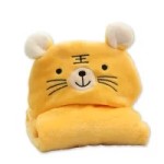 Flannel Hooded Blanket Supplier - Animal Cartoon Cloak
