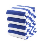 Swimming Pool Towel Manufacturer - Large Cotton Jacquard