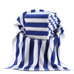 Coral Velvet Towel Factory - Absorbent Thickened Striped