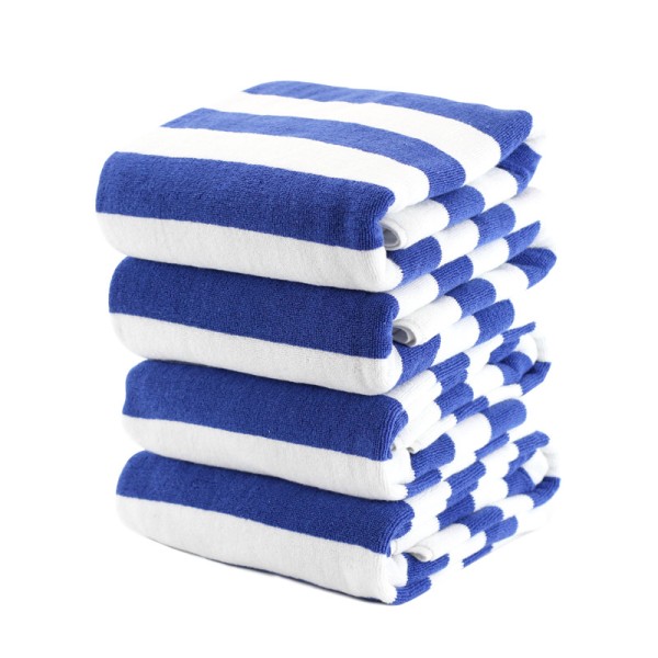 Coral Velvet Towel Factory - Absorbent Thickened Striped