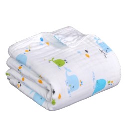 Muslin Baby Towel Supplier - 6 Layers Gauze Breathable