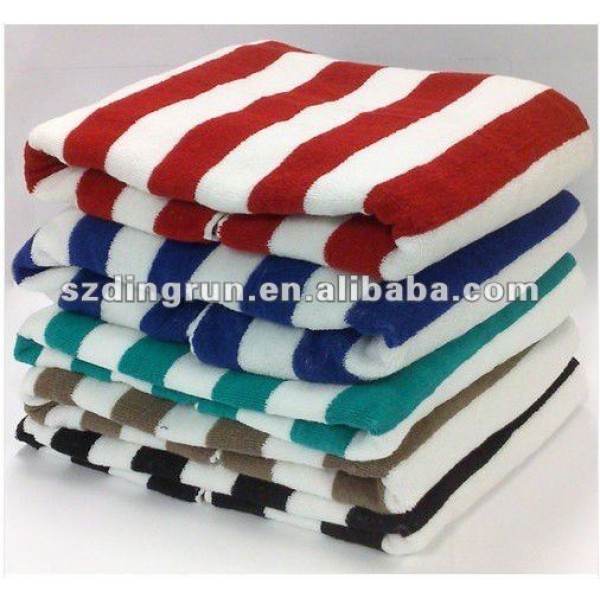 Striped Beach Towel Supplier - 100% Cotton Pool