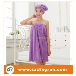 Bath Towel Dress Supplier - 100% Cotton Sexy Wrap