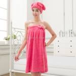 Bath Towel Dress Supplier - 100% Cotton Sexy Wrap