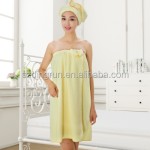 Bath Towel Dress Supplier - 100% Cotton Sexy Wrap