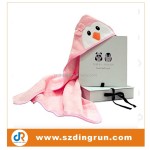 Hooded Bath Towel Supplier - Babies Kids Animal Design