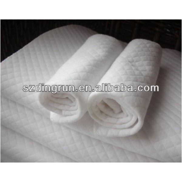 Infant Burp Cloth Factory - Pure White Muslin