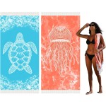 Beach Towel Supplier - Super Absorbent Striped Pattern