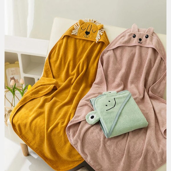 Baby Bath Towel Manufacturer - 100% Cotton Hooded Wrap