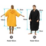 Beach Poncho Factory - Thick Absorbent Changing Robe