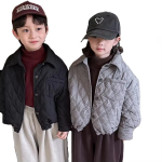 Boy Jacket Supplier - Cotton Plaid Winter Outwear