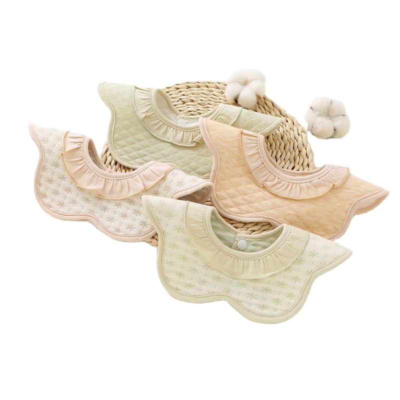 Saliva Towel Manufacturer - Baby Colored Cotton Warm