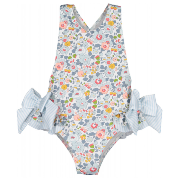 Girls Swimwear Supplier - Hot Sales Bow-knot Floral