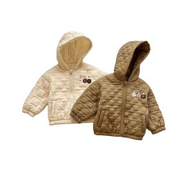 Children Jacket Supplier - Cotton-padded Flight Logo Pattern