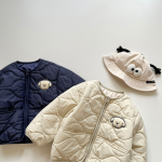 Winter Jackets Supplier - Girls Quilted Cotton Small