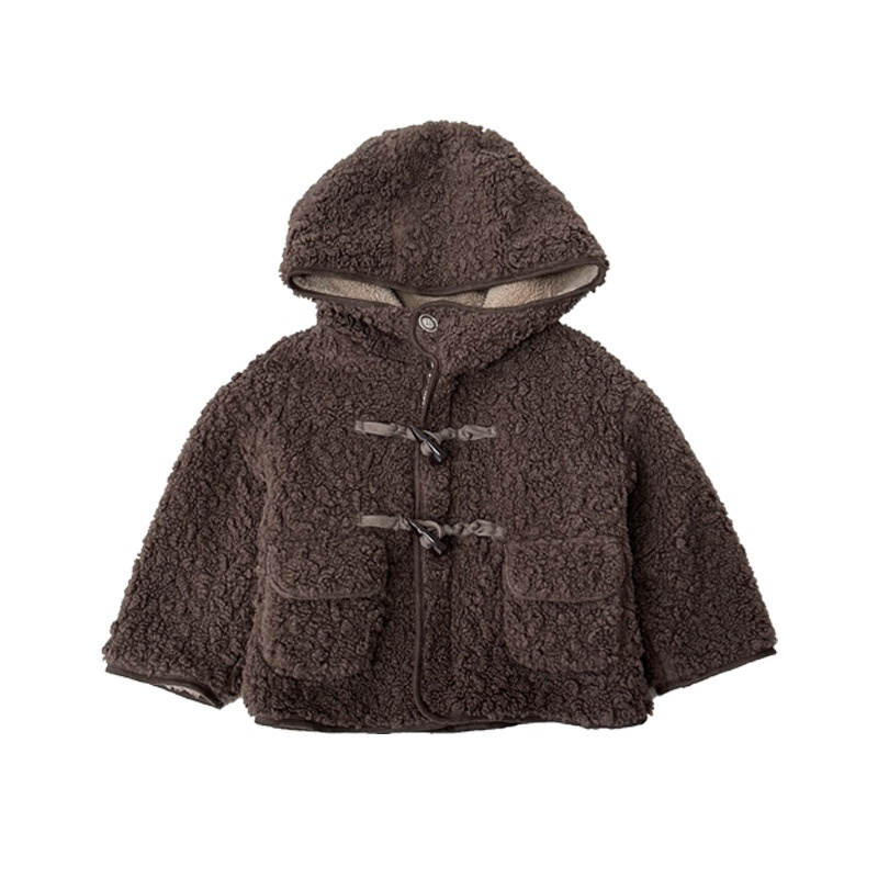 Children Jackets Supplier - Quilted Velvet Thickened Trendy