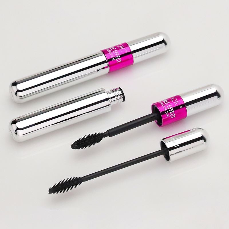 Double Effect Long Lash Extend Dual-Action Mascara 2 in 1 Brush Slim Slender Curled Natural Dense Mascaras Real