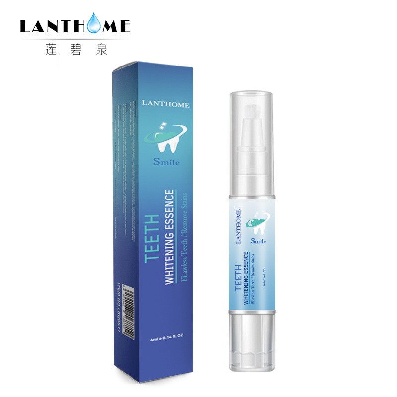 LANTHOME Natural Organic Teeth Care Teeth Whitening Liquid Cleaning Dental Dentifrice Gel Pen