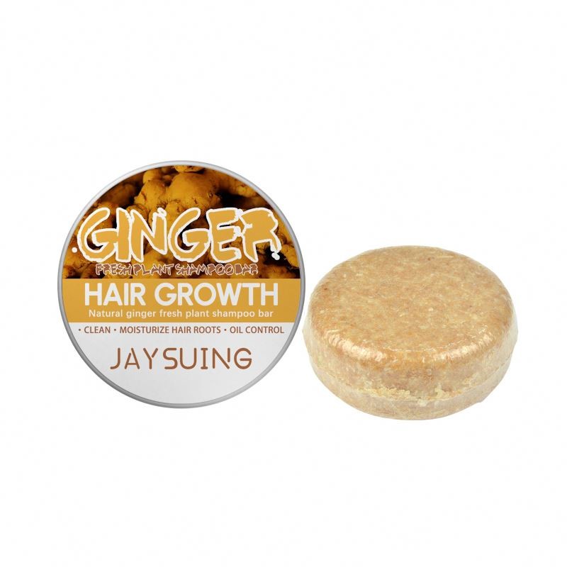 JAYSUING Deep Cleansing Hair Growth Ginger Hair Shampoo Soap