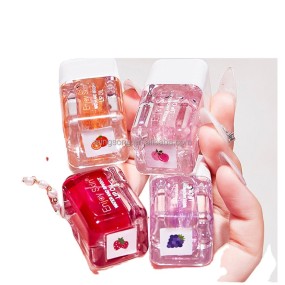 Enjoy Skin 4 Colors Lip Oil Fruit Smells Brightening  and Moisturizing Lip Skin  Beauty Care Jelly  Lip Gloss