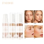 Stagenius 11彩色全覆盖防水天然彩妆液粉底
