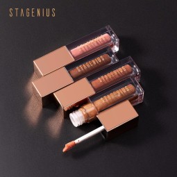 Stagenius顶级销售防水唇彩彩妆亮眼丰满素唇彩