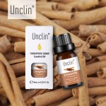 Unclin 10ml桂皮纯精油紧致保湿香薰平静放松加湿器扩散器面部按摩
