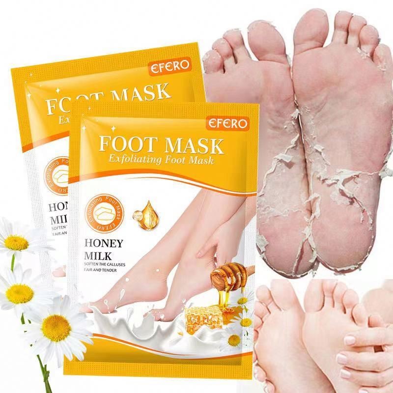 Exfoliating Foot Treatment Mask Dead Skin Remover Pedicure Peeling Feet Skin Care Socks Masks