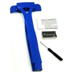 Long Handle Body Shaver Back Leg Hair Removal Tool Folding Shaving Knife