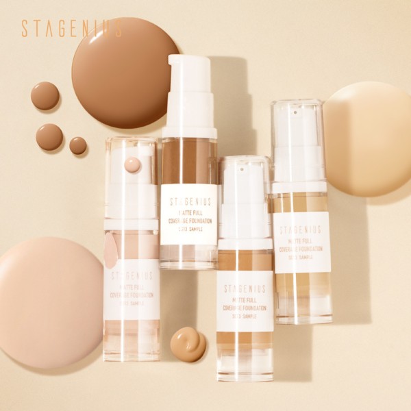 Stagenius 11彩色全覆盖防水天然彩妆液粉底
