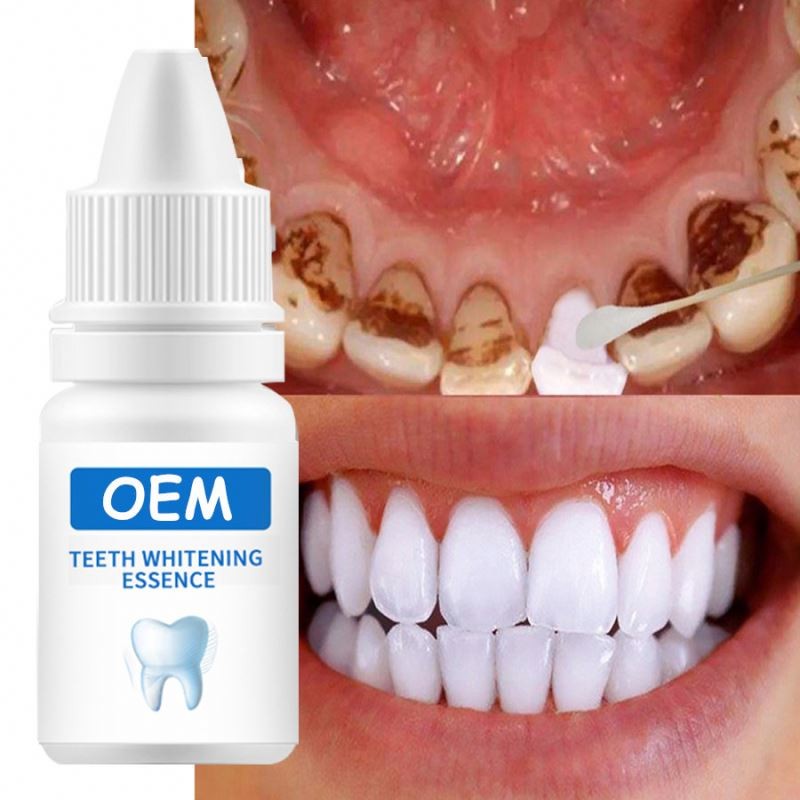 OEM Private Label Multi-Purpose Teeth Whitening Accessories Oral Hygiene Cleaning Serum for Plaque Stain Removal Tooth Bleaching