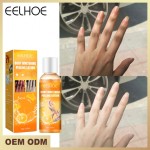 Eelhoe黑色皮肤美白橙体去皮乳液有机皮肤护理美白去皮乳液