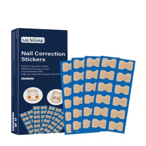 SAUVASINE Nail Ingrown Toenail Correction Sticker Fungus Care Treatment Toenail Patches 50 Pieces
