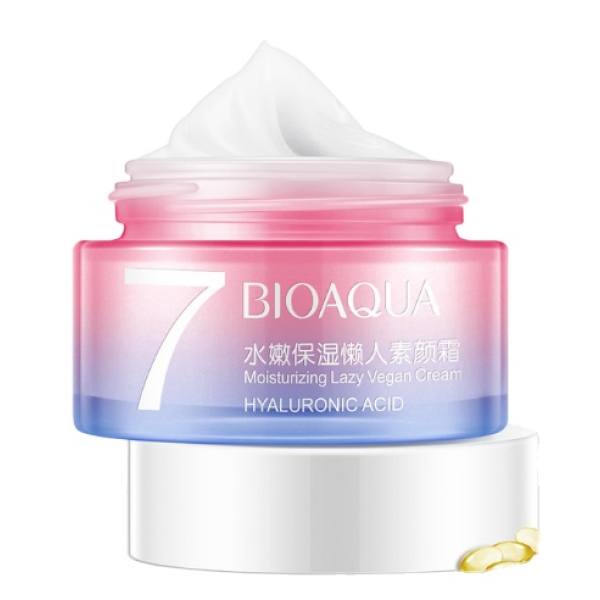 BIOAQUA V7保湿裸妆面霜水润美白皮肤收缩毛孔抗衰老抗皱纹护肤套装
