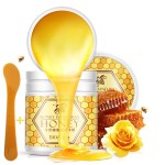 BIOAQUA Herbal Hand Care Cream Milk Honey Wax Spoon Paraffin Whitening Exfoliator Nourish Moisturizing Hydrating Removes Dead