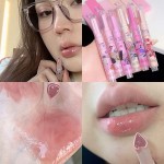 卡普维尼心形防水唇彩哑光天鹅绒唇彩持久唇釉性感红色液体唇膏化妆