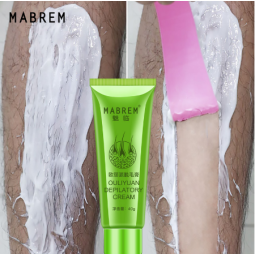 MABREM男女身体脱毛膏手部腿部脱毛脱毛膏清除毛孔污垢腋毛护理40g