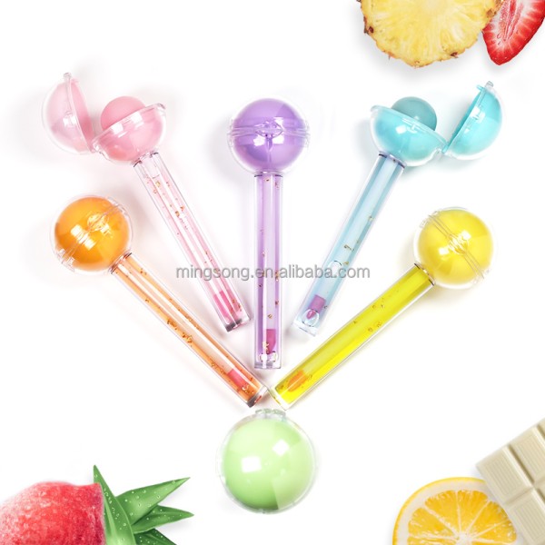 高品质6色马卡龙唇膏私人标签保湿霜唇膜修复嘴唇皱纹唇膏唇彩