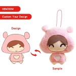 Anime Plush Keychain Manufacturer - Custom Animal Character