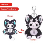 Anime Plush Keychain Manufacturer - Custom Animal Character