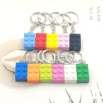 Building Block Keychain Factory - Creative MOC 2x3 Brick