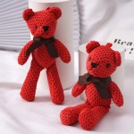 Teddy Bear Keychain Factory - 5 Colors Mini Soft