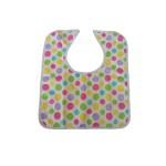 Adult Bibs Manufacturer - Terry Clothing Protector Dots Print
