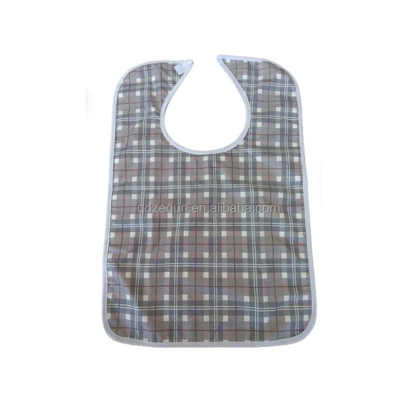 Adult Bib Manufacturer - Waterproof Sleeveless Crumb Catcher