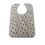 Adult Bibs Manufacturer - Terry Clothing Protector Dots Print