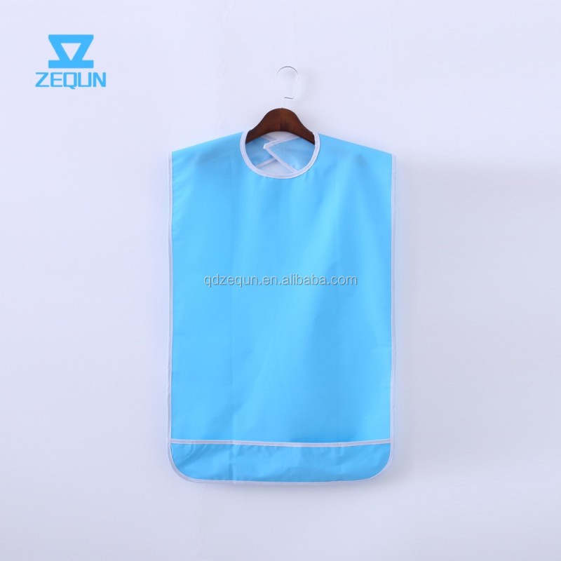 Adult Bib Supplier - Printed Waterproof Washable Reusable