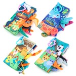Baby Book Supplier - Jungle Tails Crinkle Soft Fabric