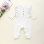 Baby Romper Factory - INS Style Cotton Ribbed Ruffles