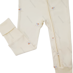 Baby Rompers Manufacturer - Unisex Jacquard Pima Cotton Short