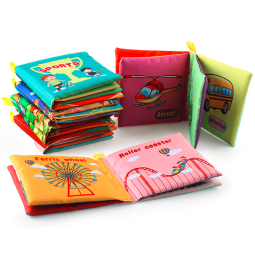 Cloth Book Supplier - 3D Early Education English Palm